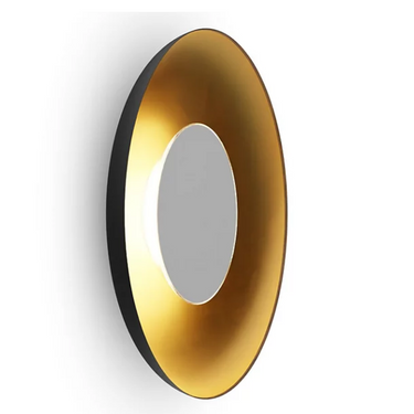 Modern Ramen LED wall sconce wet-rated for bathroom or covered outdoor use.