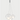 Contemporary Lodes 3-light suspension lamp with frosted white blown glass shades, perfect for bedroom, office, or commercial space ambient lighting.