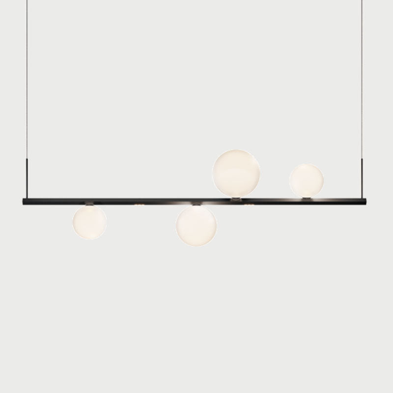 Linear Light Random Pattern Random Stick Short Linear Pendant Light by Lodes | Modern LED Glass Bar ...