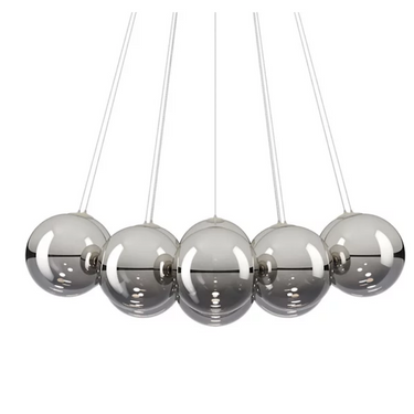 modern italian multi sphere led pendant light for living room and hotel interiors
