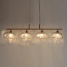 Brighten Your Kitchen with this 4-Light Linear Pendant Lamp