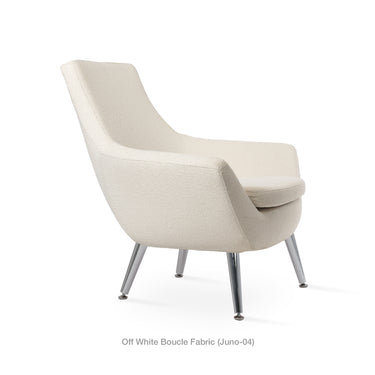 Rebecca Metal Armchair Fabric by SohoConcept - New