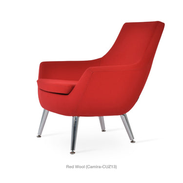 Rebecca Metal Armchair Fabric by SohoConcept - New