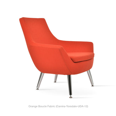 Rebecca Metal Armchair Fabric by SohoConcept - New
