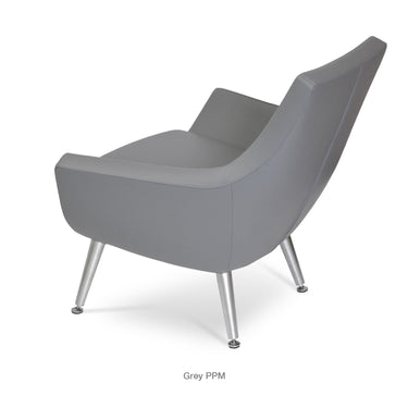 Rebecca Metal Armchair Leather by SohoConcept - New