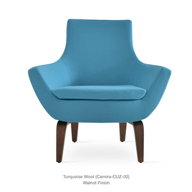 Rebecca Plywood Armchair Fabric by SohoConcept - New