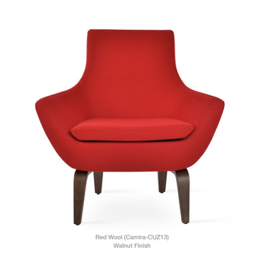 Rebecca Plywood Armchair Fabric by SohoConcept - New