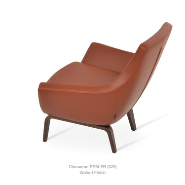 Rebecca Plywood Armchair Leather by SohoConcept - New
