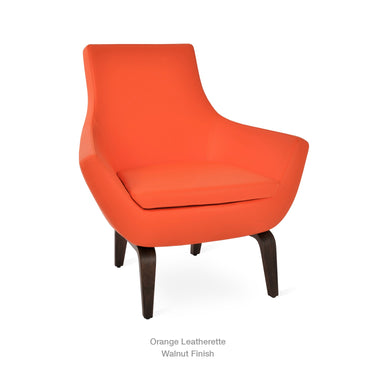 Rebecca Plywood Armchair Leather by SohoConcept - New
