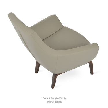 Rebecca Plywood Armchair Leather by SohoConcept - New