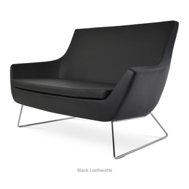 Rebecca Wire Sled Two Seater Sofa by SohoConcept - New