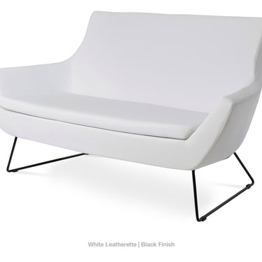 Rebecca Wire Sled Two Seater Sofa by SohoConcept - New
