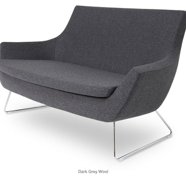Rebecca Wire Sled Two Seater Sofa by SohoConcept - New