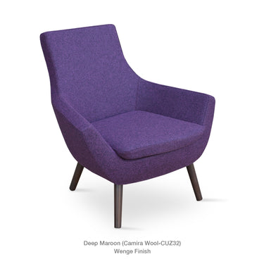 Rebecca Wood Armchair Fabric by SohoConcept - New