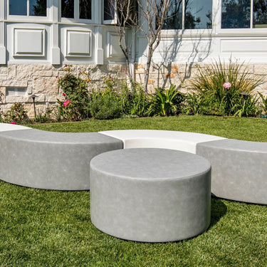 All-Weather 5-Piece Modular Outdoor Seating: The Ring by La-fete Design