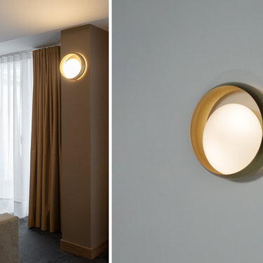 Ring W wall lamp by ILMIODESIGN