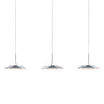 Royyo linear multi light pendant modern LED chandelier for kitchen island