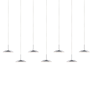 Adjustable LED linear pendant light for dining room modern home interiors