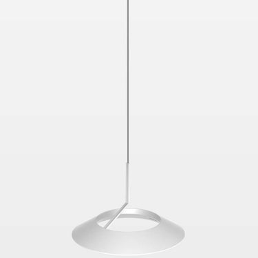 Sleek circular Royyo pendant for residential and commercial interiors, warm white 3000K LED