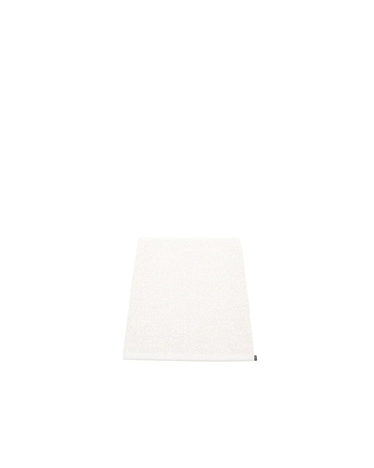 Pappelina Rug Svea White Metallic