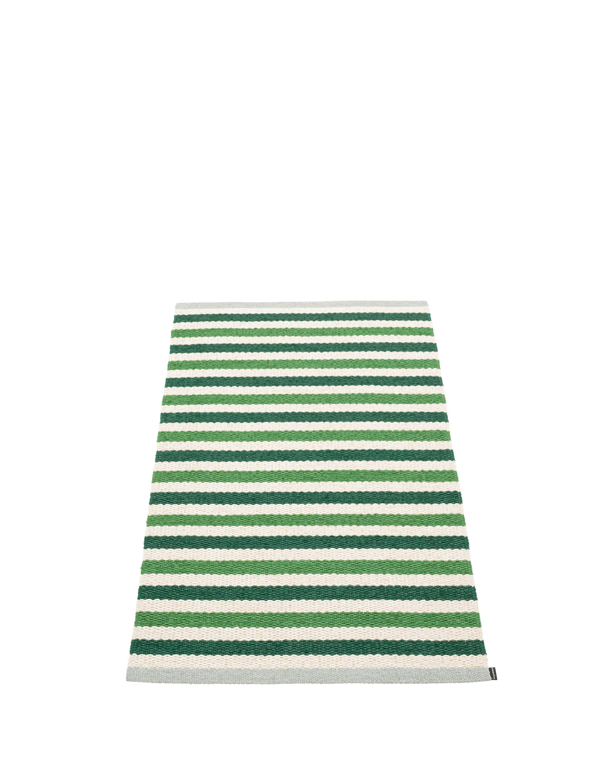 Pappelina Rug Teo Dark Green/Grass Green/Vanilla