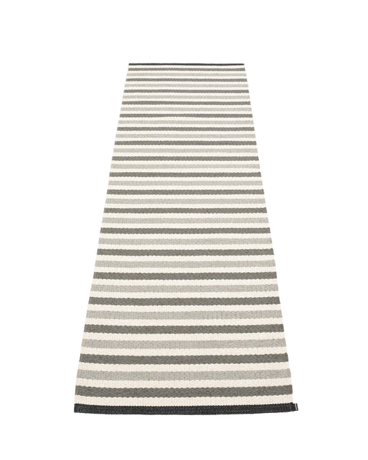 Pappelina Rug Teo Warm Grey/Charcoal/Vanilla
