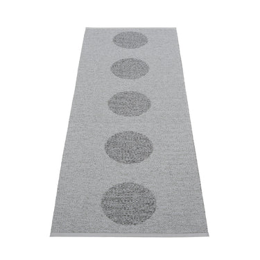 Pappelina Rug Vera 2.0 Grey/Granit Metallic