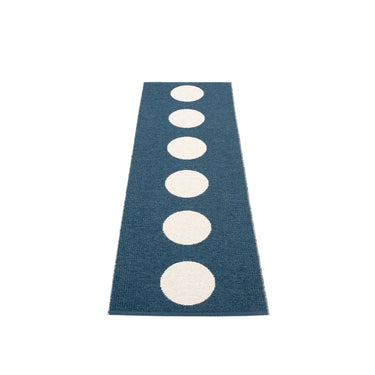 Pappelina Rug Vera Ocean Blue