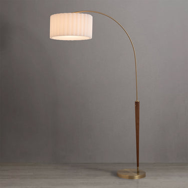 Nova Scalloped 1-Light Arc Floor Lamp, photo 5