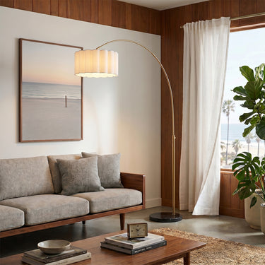 Nova Float Scallop 92" Arc Lamp, photo 3