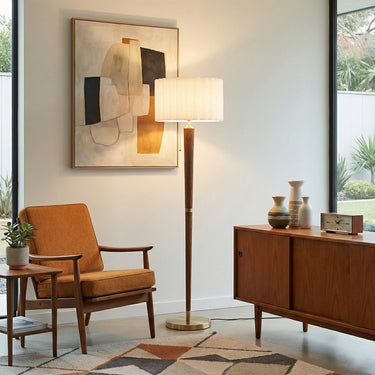 Nova Scalloped Floor Lamp, photo 2