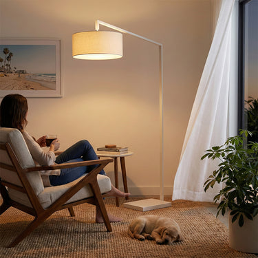 Nova Stretch 75"H 1-Light Chairside Arc Lamp, photo 3