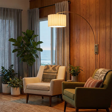 Nova Scalloped Wall Arc Lamp, photo 2