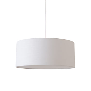 Nova Stretch Pendant in White shade, Satin Nickel body, photo 7