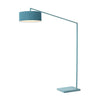 Nova Stretch 87" Arc Floor Lamp in Pool Blue, Turquoise shade, photo 1
