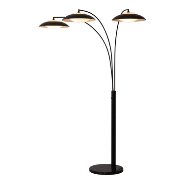 Nova Saucer 3-Light Arc Floor Lamp, photo 3
