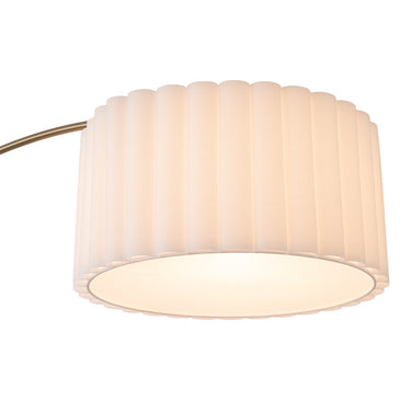 Nova Scalloped 1-Light Arc Floor Lamp, photo 6