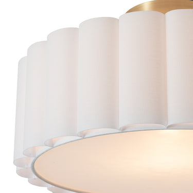 Nova Scalloped Flush Mount, photo 4