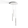 Koncept Combi Pendant 16" Circular 3 Combo Matte White Matte White Canopy Suspension Flush Mount 2-in-1