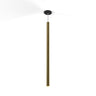 Koncept Combi Pendant 36" Brass Matte Black Canopy Suspension Flush Mount 2-in-1