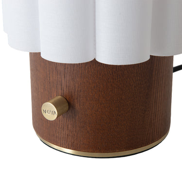 Nova Scalloped Accent Table Lamp, photo 7