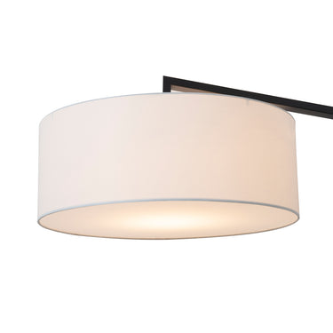 Nova of California Stretch Arc Floor Lamp 87 Matte Black Step
