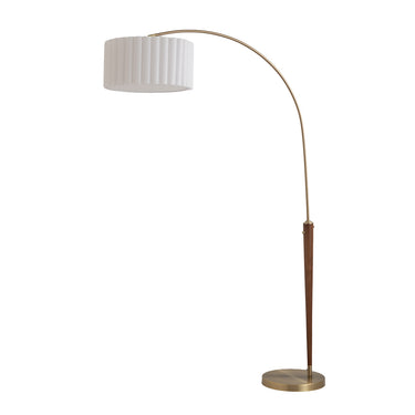 Nova Scalloped 1-Light Arc Floor Lamp, photo 4