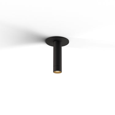 Koncept Combi Pendant 6" Matte Black Matte Black Canopy Suspension Flush Mount 2-in-1
