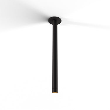 Koncept Combi Pendant 24" Matte Black Matte Black Canopy Suspension Flush Mount 2-in-1
