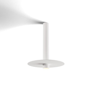 Koncept Combi Pendant 12" Matte White Matte White Canopy 9" Metal Plate White Paintable Attachment Suspension Flush Mount 2-in-1