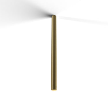 Koncept Combi Pendant 24" Brass Matte Black Canopy Suspension Flush Mount 2-in-1