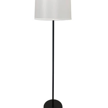 House of Troy Sawyer Black/Satin Nickel Floor Lamps