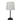 House of Troy Sawyer Black/Satin Nickel Table Lamps with USB