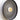 Totem Sconce Metal by Pablo – Black 22" shade, White/Brass